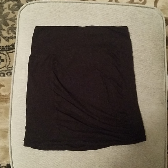 Free People Black Tulip Mini Skirt - Picture 3 of 4